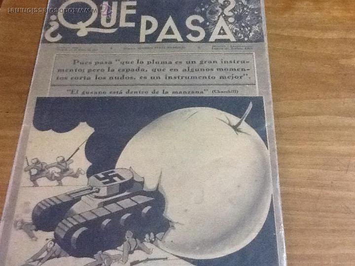 Coleccionismo de Revistas y Peri&oacute;dicos: Revista que pasa de julio 1941, numero 10