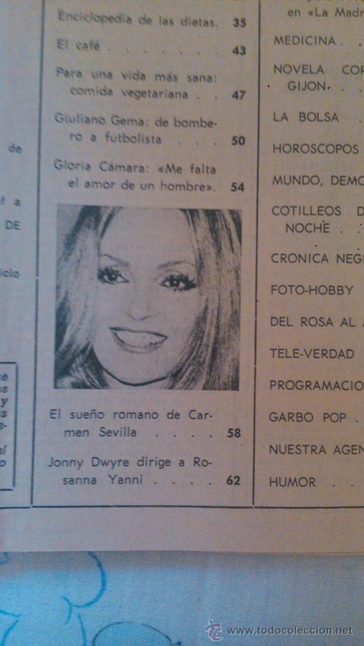 Coleccionismo de Revistas y Peri&oacute;dicos: RECORTE carmen sevilla