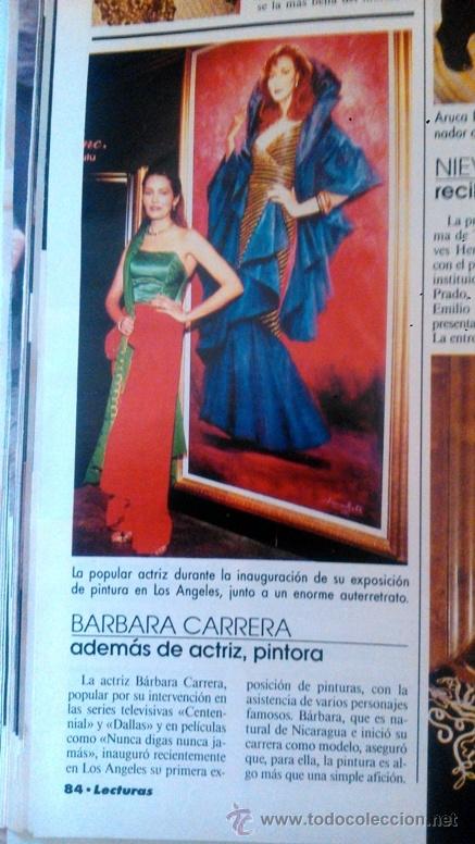 Sammeln von Zeitschriften und Zeitungen: RECORTE barbara carrera
