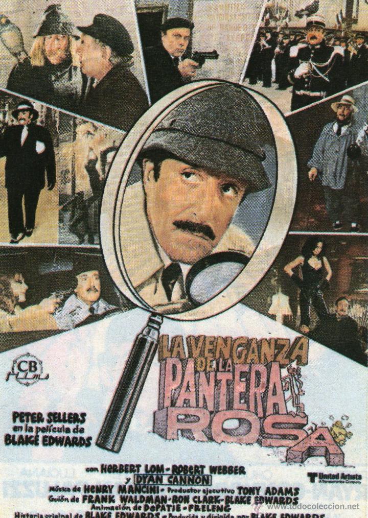 Coleccionismo de Revistas y Peri&oacute;dicos: RECORTE PETER SELLERS SELLER LA VENGANZA DE LA PANTERA ROSA