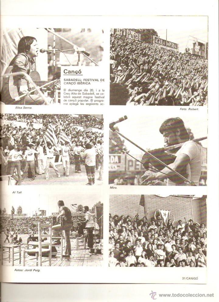 Collection Magazines and Newspapers: A&Ntilde;O 1976 MANRESA ROQUETA JOAQUM AMAT PINIELLA SABADELL FESTIVAL CAN&Ccedil;O IBERICA LABORDETA OZKORRI