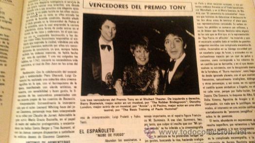 Sammeln von Zeitschriften und Zeitungen: RECORTE al pacino