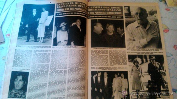 Sammeln von Zeitschriften und Zeitungen: RECORTE rossellini anna magnani roberto ingrid bergman