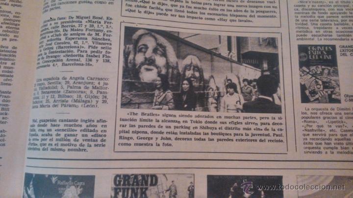 Coleccionismo de Revistas y Peri&oacute;dicos: RECORTE LOS BEATLES