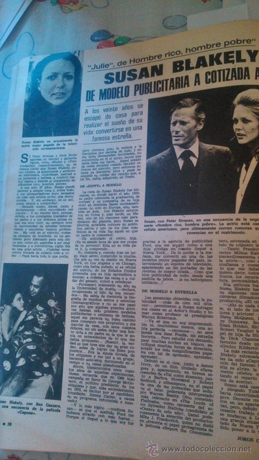 Collection Magazines and Newspapers: RECORTE susan blakely