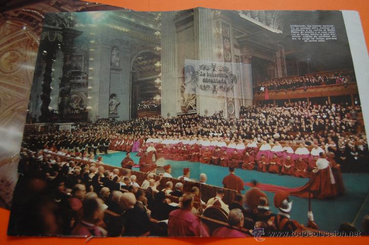 Collection Magazines and Newspapers: ARTICULO REVISTA -1959- LOS NUEVOS CARDENALES ANTE JUAN XXIII EXTRAODINARIAS FOTOS - 8 PAG.