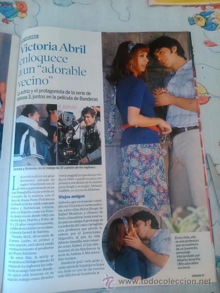 Coleccionismo de revistas y peri&oacute;dicos: RECORTE victoria abril