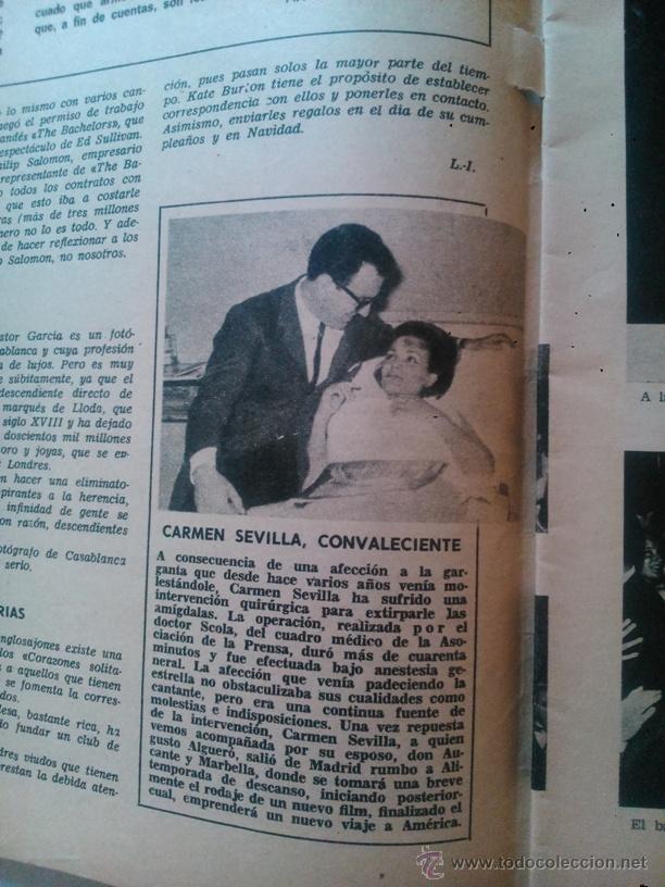 Coleccionismo de Revistas y Peri&oacute;dicos: RECORTE carmen sevilla