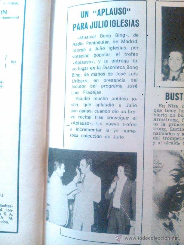 Coleccionismo de Revistas y Peri&oacute;dicos: RECORTE julio iglesias