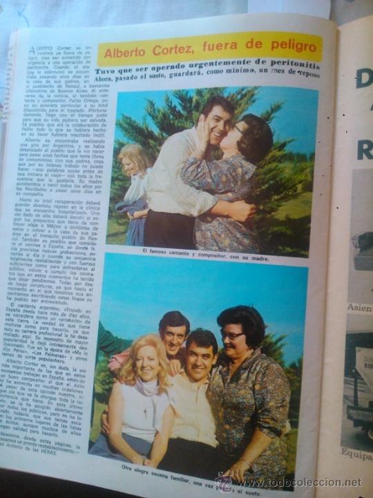 Sammeln von Zeitschriften und Zeitungen: recorte alberto cortez