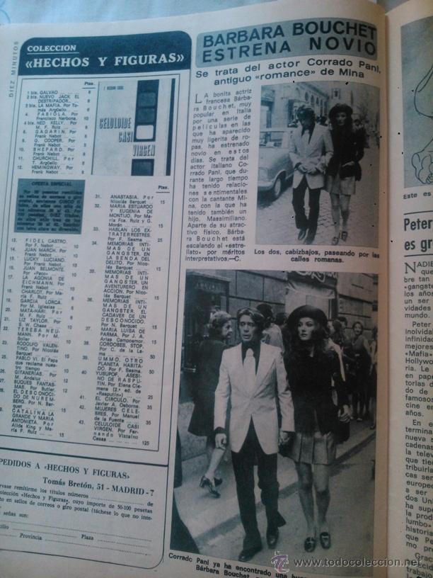 Sammeln von Zeitschriften und Zeitungen: RECORTE barbara bouchet