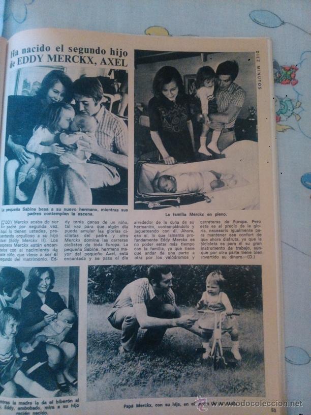 Sammeln von Zeitschriften und Zeitungen: RECORTE eddy merckx
