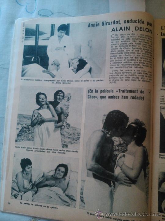 Sammeln von Zeitschriften und Zeitungen: RECORTE alain delon annie girardot