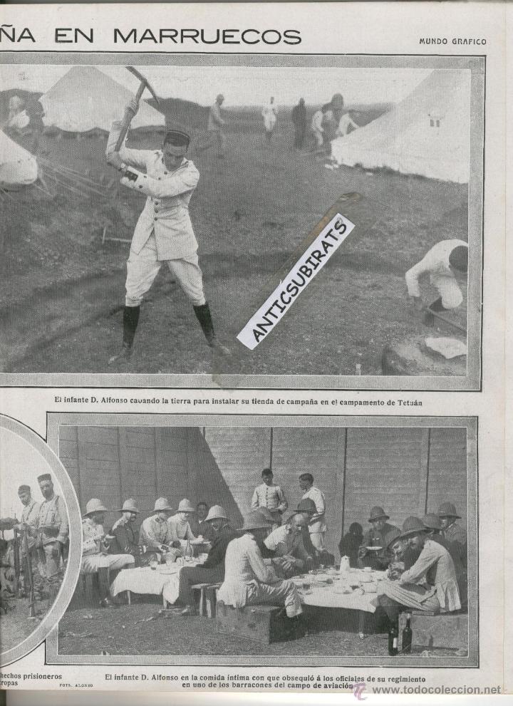 Sammeln von Zeitschriften und Zeitungen: REVISTA A&Ntilde; 1913 BIOGRAFIA DE FELIX MENDEZ HUMORISTA TORERO BELMONTE Y PASTOR EN MEJICO MEXICO TETUAN