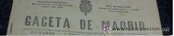Collection Magazines and Newspapers: GACETA 16/7/1915 MUSEO ARTE MODERNO, VILLAFRANCA DEL BIERZO, VALVERDE, PAULS, DULCE NOMBRE DE MARIA