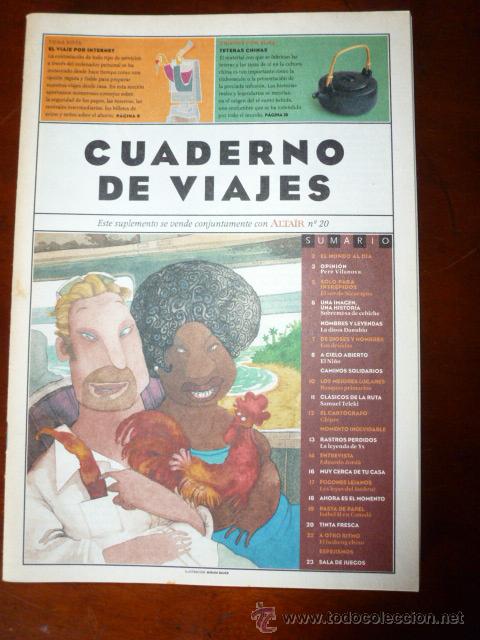 Collezionismo di Riviste e Giornali: Suplemento Cuaderno de viajes Altair n&ordm; 20