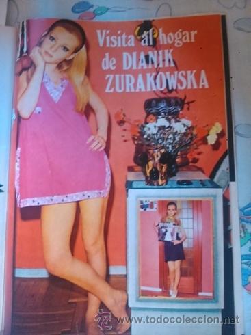 Coleccionismo de revistas y peri&oacute;dicos: RECORTE dianik zurakowska cu&ntilde;ada de carmen sevilla