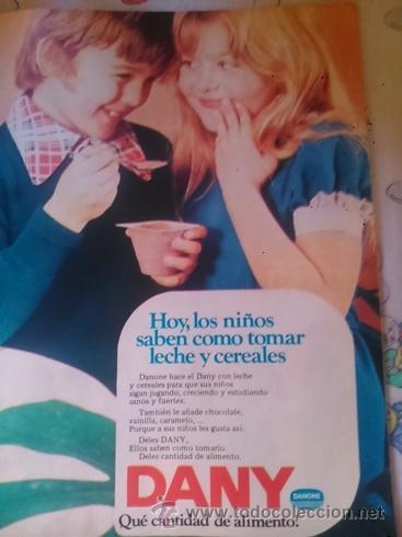 Colecionismo de Revistas e Jornais: RECORTE danone dany