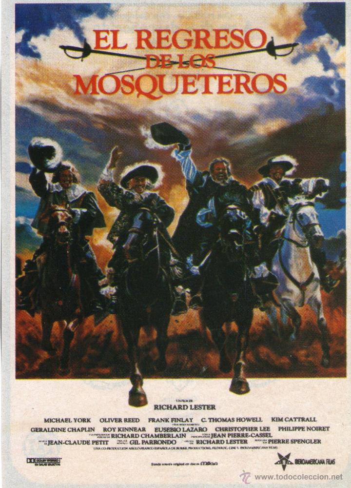 Colecionismo de Revistas e Jornais: RECORTE geraldine chaplin el regreso de los mosqueteros