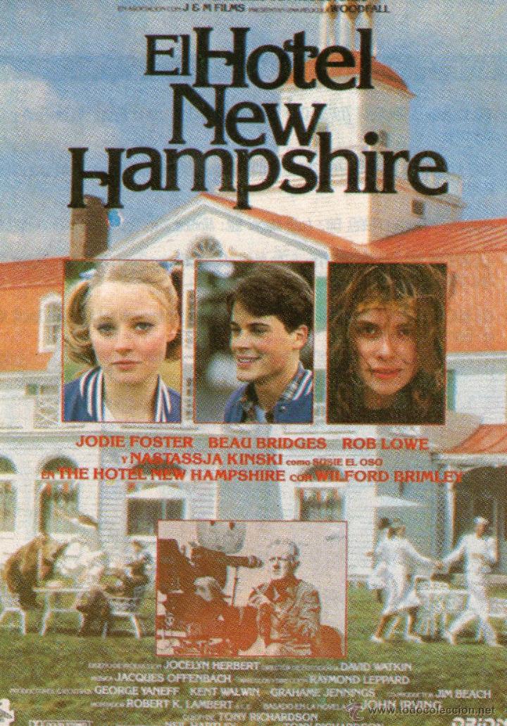 Colecionismo de Revistas e Jornais: RECORTE jodie foster rob lowe nastassaja kinski hotel hampshire