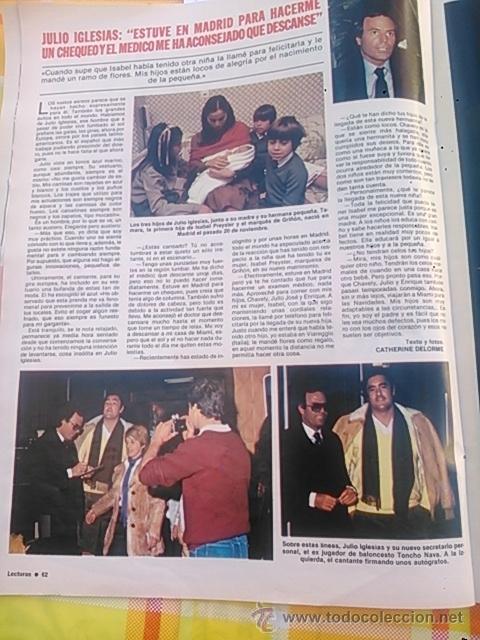 Coleccionismo de Revistas y Peri&oacute;dicos: RECORTE julio iglesias isabel preysler