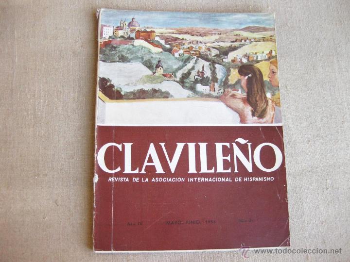 Coleccionismo de revistas y peri&oacute;dicos: REVISTA CLAVILE&Ntilde;O MAYO JUNIO DE 1953 - NUMERO 21