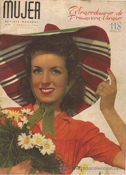 Coleccionismo de revistas y peri&oacute;dicos: REVISTA MUJER N. 94 ABRIL 1945