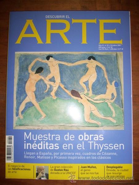 Sammeln von Zeitschriften und Zeitungen: DESCUBRIR el Arte. A&ntilde;o III ; N&ordm; 32 ; Octubre 2001