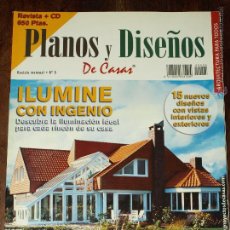 Coleccionismo de Revistas y Periódicos: REVISTA PLANOS Y DISEÑOS DE CASAS. Nº 5.