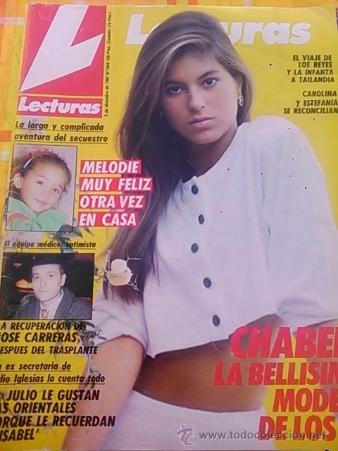 Collezionismo di Riviste e Giornali: RECORTE chabeli iglesias JOSE CARRERAS