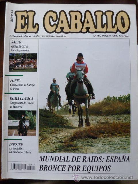 Collection Magazines and Newspapers: Revista El caballo, revista de deportes ecuestres n&ordm; 114