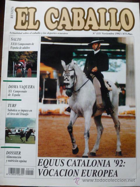 Collection Magazines and Newspapers: Revista El caballo, revista de deportes ecuestres n&ordm; 115