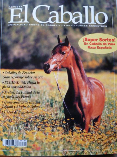 Coleccionismo de revistas y peri&oacute;dicos: Revista El caballo, revista de deportes ecuestres n&ordm; 155