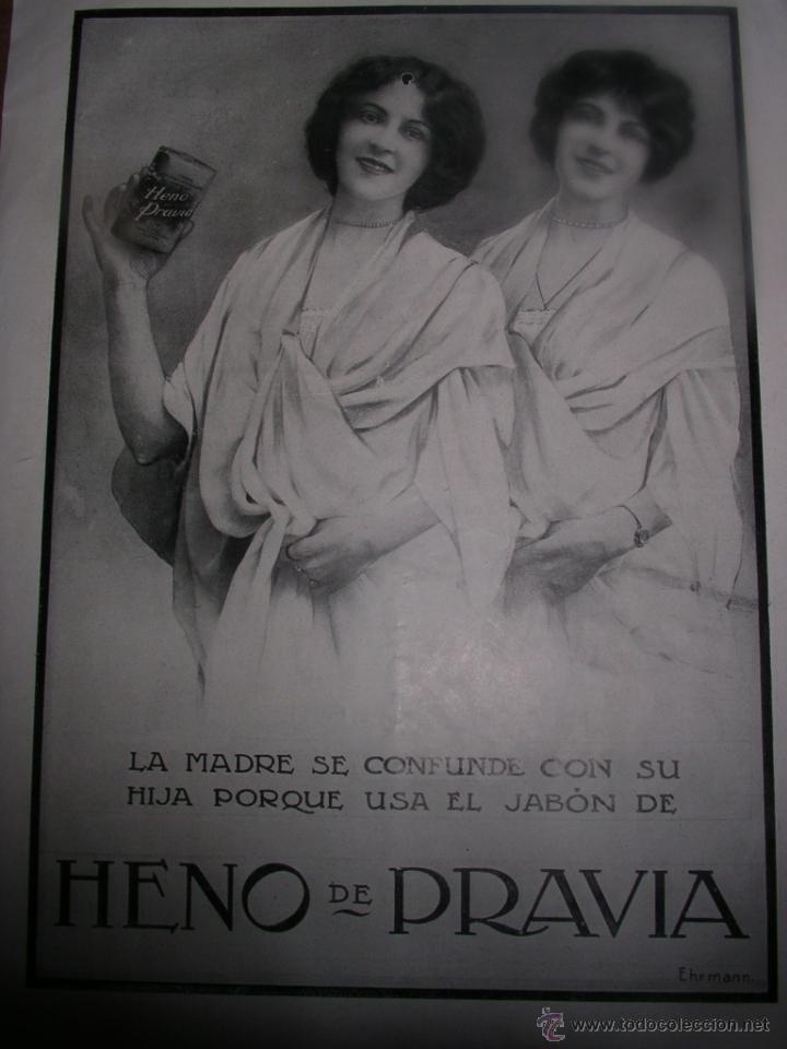 Coleccionismo de revistas y peri&oacute;dicos: Jab&oacute;n Heno de Pravia. La madre se confunde con su hija.  Original publicidad de revista, a&ntilde;os 20