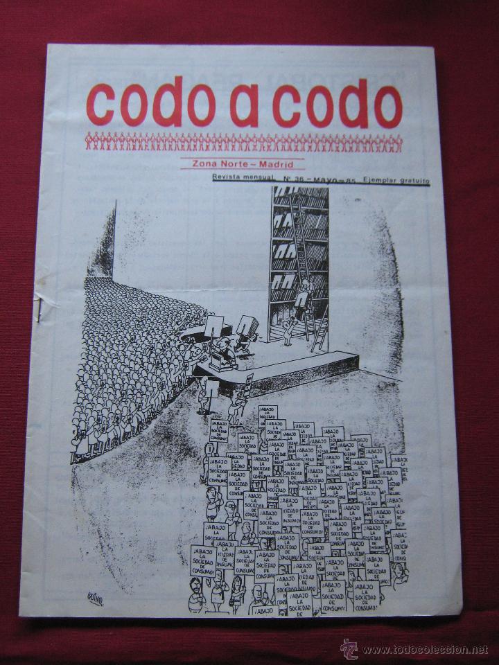 Collezionismo di Riviste e Giornali: FOLLETO POLITICO - REVISTA CODO A CODO N&ordm; 36 - MAYO 1985