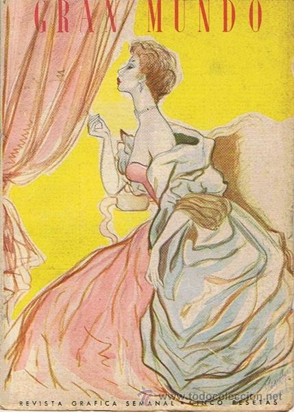Coleccionismo de revistas y peri&oacute;dicos: REVISTA GRAN MUNDO N.25  A&Ntilde;O 1954