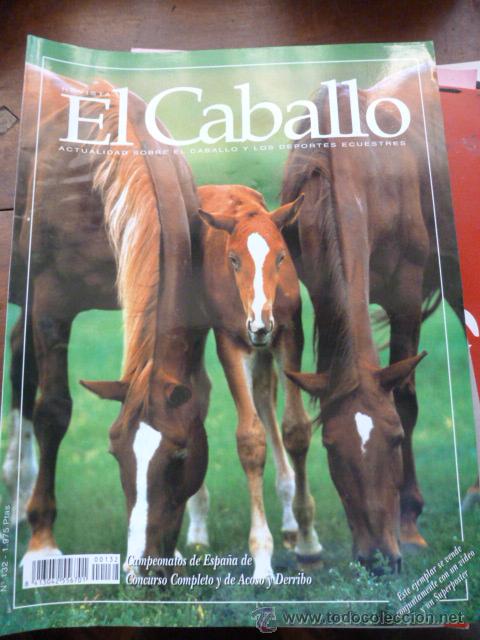 Coleccionismo de revistas y peri&oacute;dicos: Revista El caballo, revista de deportes ecuestres, n&ordm; 132