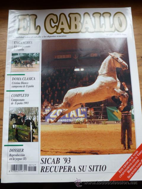 Coleccionismo de revistas y peri&oacute;dicos: Revista El caballo, revista de deportes ecuestres, n&ordm; 127