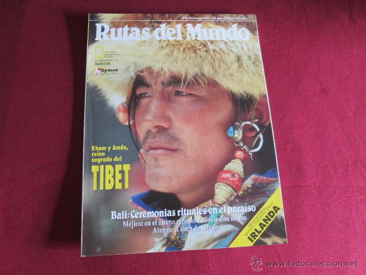 Coleccionismo de Revistas y Peri&oacute;dicos: REVISTA-RUTAS DEL MUNDO-N&ordm;44-NOV.1993-BUEN ESTADO-VER FOFOS.