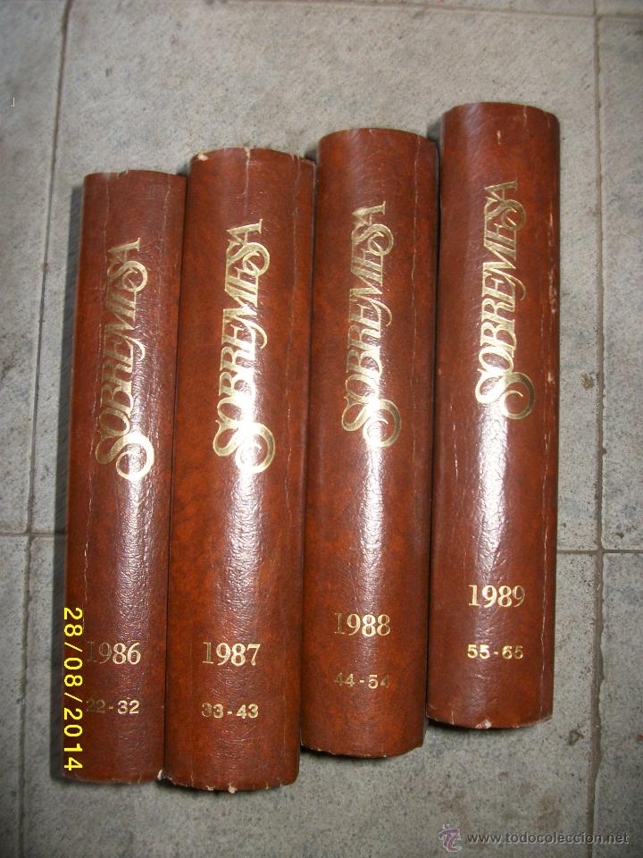 Coleccionismo de revistas y peri&oacute;dicos: SOBREMESA.REVISTA ESPA&Ntilde;OLA DEL VINO Y LA GASTRONOMIA.