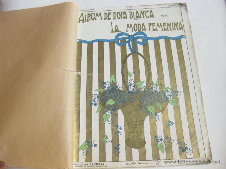 Collection Magazines and Newspapers: MANTELERIA. REVISTA ALBUM DE ROPA BLANCA DE LA MODA MEXICANA. NUMERO 1. BARCELONA