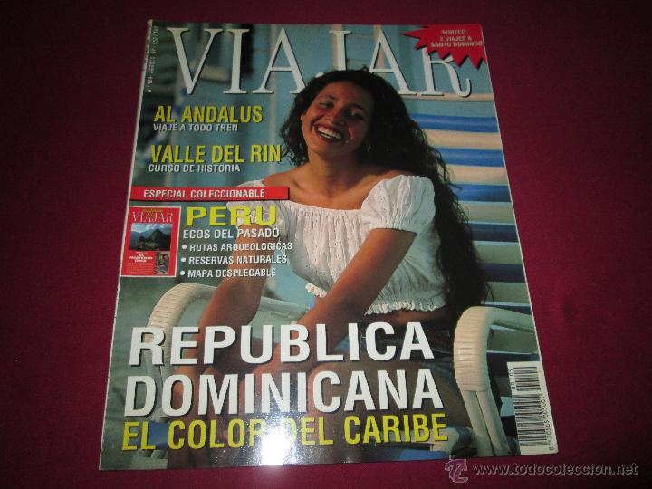 Coleccionismo de Revistas y Peri&oacute;dicos: REVISTA-VIAJAR-R.DOMINICANA-N&ordm;109-AGOSTO 1994-BUEN ESTADO-VER FOTOS.