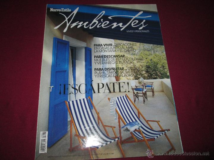 Coleccionismo de Revistas y Peri&oacute;dicos: REVISTA-NUEVO ESTILO-AMBIENTES VIVOS Y PERSONALES-OCTUBRE 2001-BUEN ESTADO-VER FOTOS.