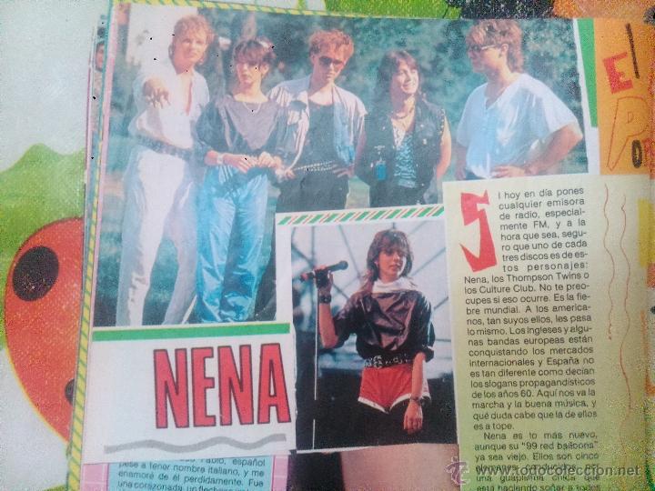 Coleccionismo de revistas y peri&oacute;dicos: RECORTE nena germany pop