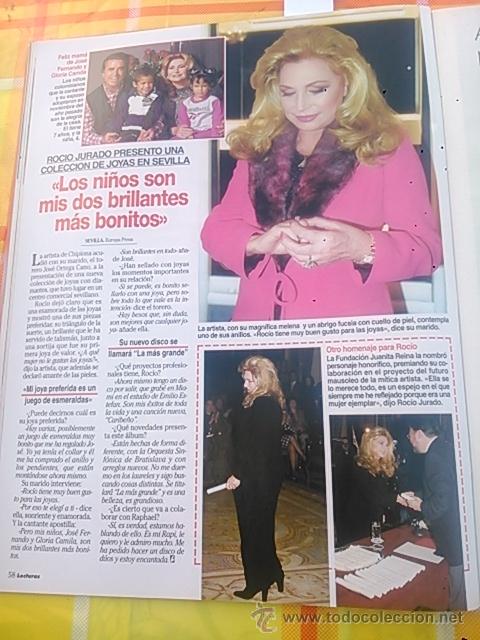Coleccionismo de Revistas y Peri&oacute;dicos: RECORTE ROCIO JURADO