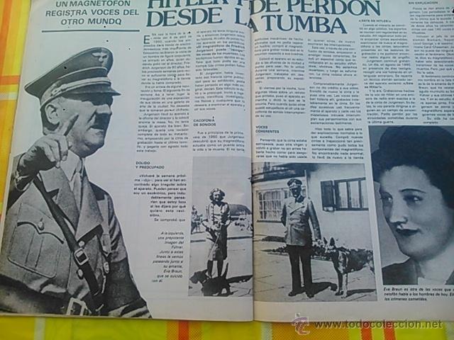 Colecionismo de Revistas e Jornais: RECORTE HITLER EVA BRAUN