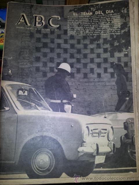 Coleccionismo de revistas y peri&oacute;dicos: ABC 16/10/1971