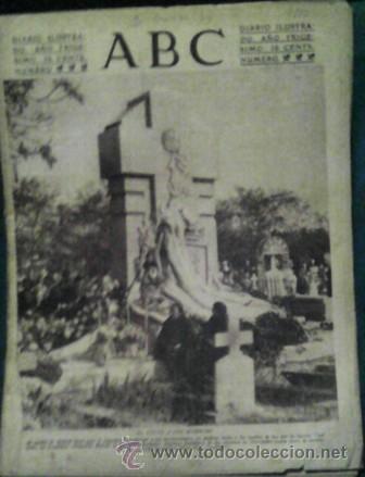 Coleccionismo de revistas y peri&oacute;dicos: ABC, 2 de noviembre de 1934