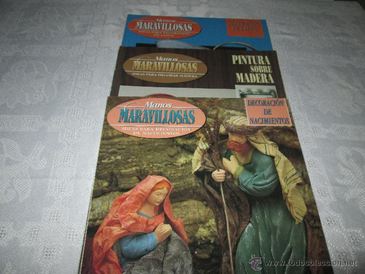 Coleccionismo de Revistas y Peri&oacute;dicos: A&ordm; LOTE 3 REVISTAS-MANOS MARAVILLOSAS-BUEN ESTADO-VER FOTOS Y T&Iacute;TULOS EN DESCRIPCI&Oacute;N.