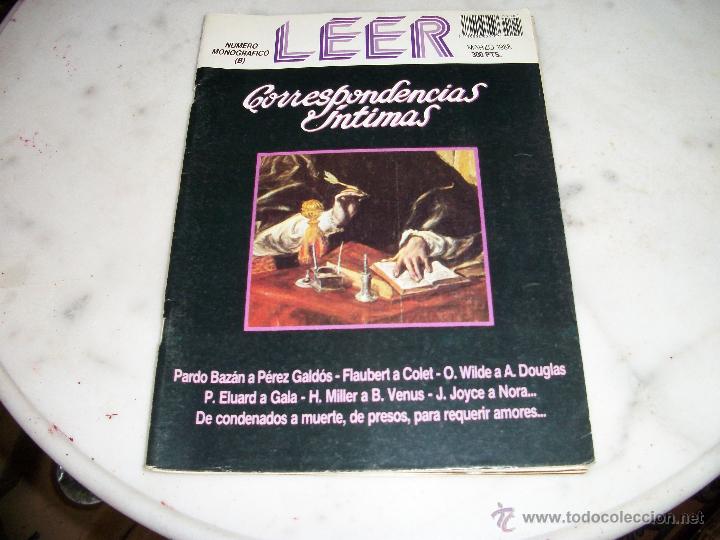 Coleccionismo de revistas y peri&oacute;dicos: LEER. Revista